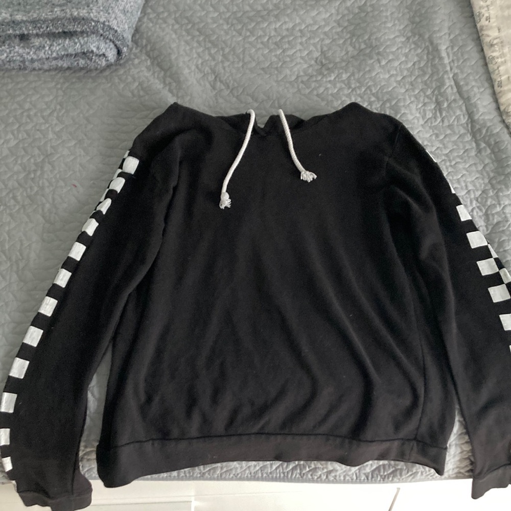 Black Checkered sweater
